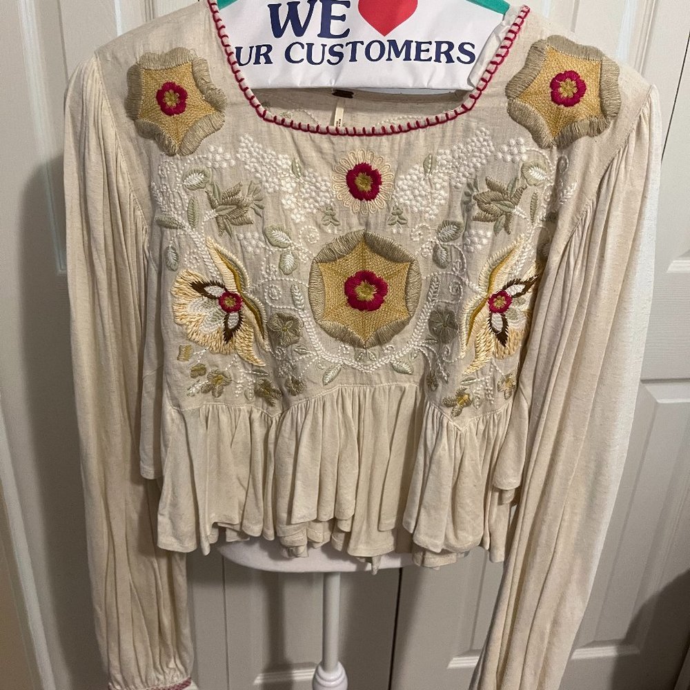 Free People Long Sleeve Shirt